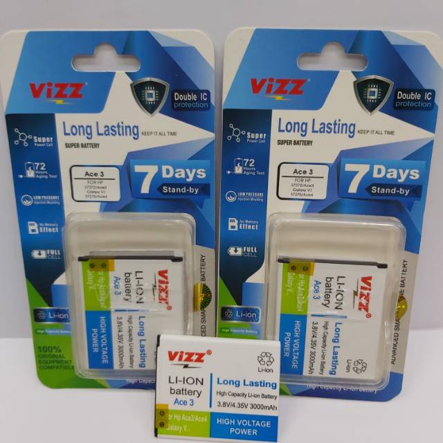 BATERAI/BATRE SAMSUNG ACE 3/ ACE 4/ GALAXY V/ DOUBLE  POWER VIZZ