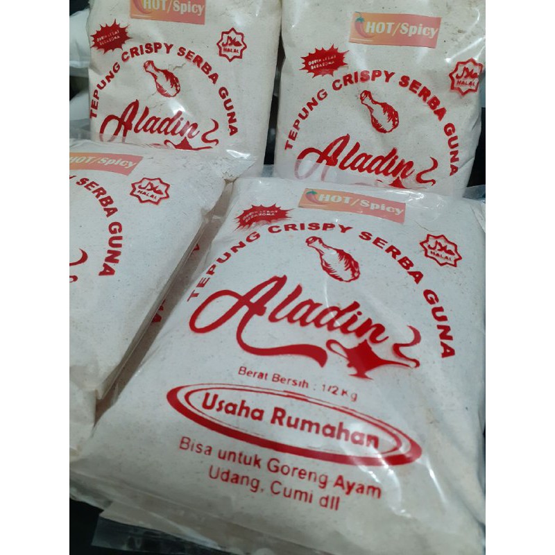 

Tepung Hot Spicy Aladin 500 Gram