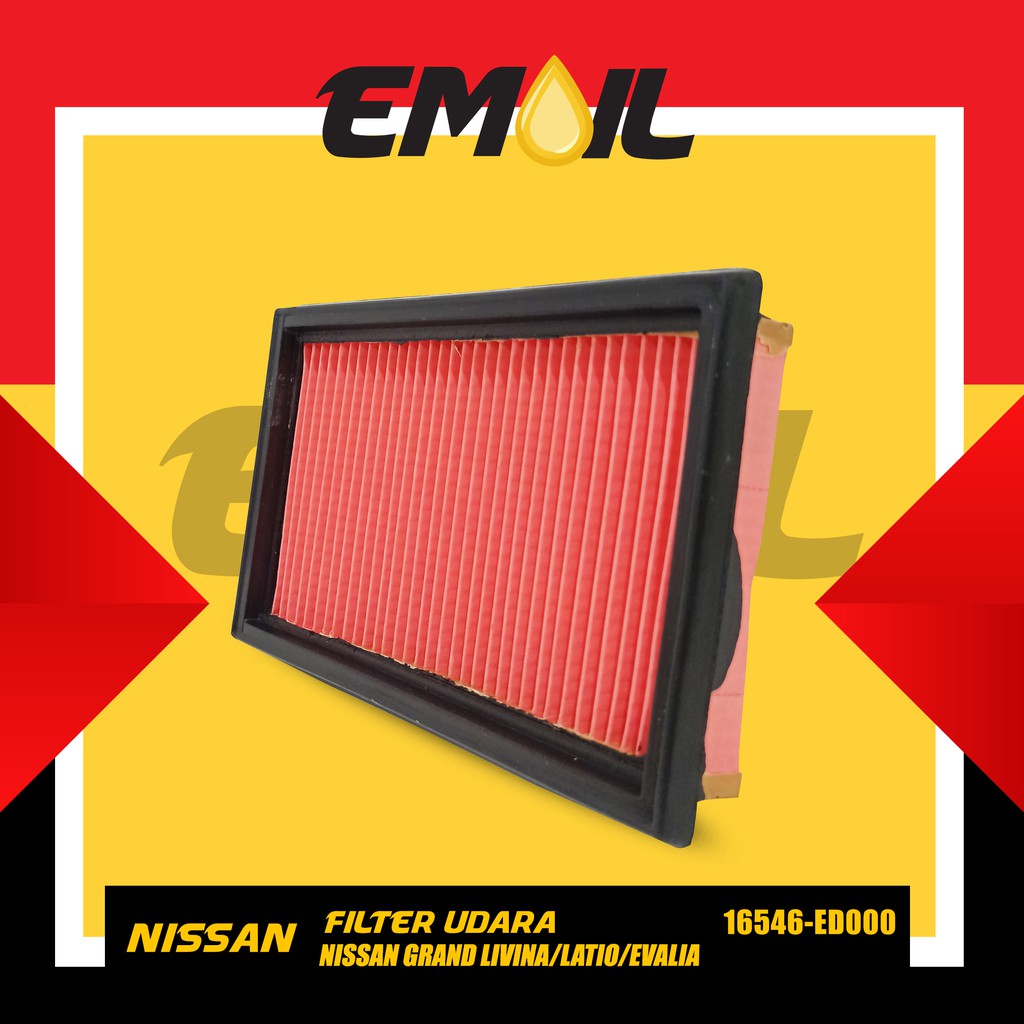 Filter udara nissan grand livina latio evalia 16546-ED000