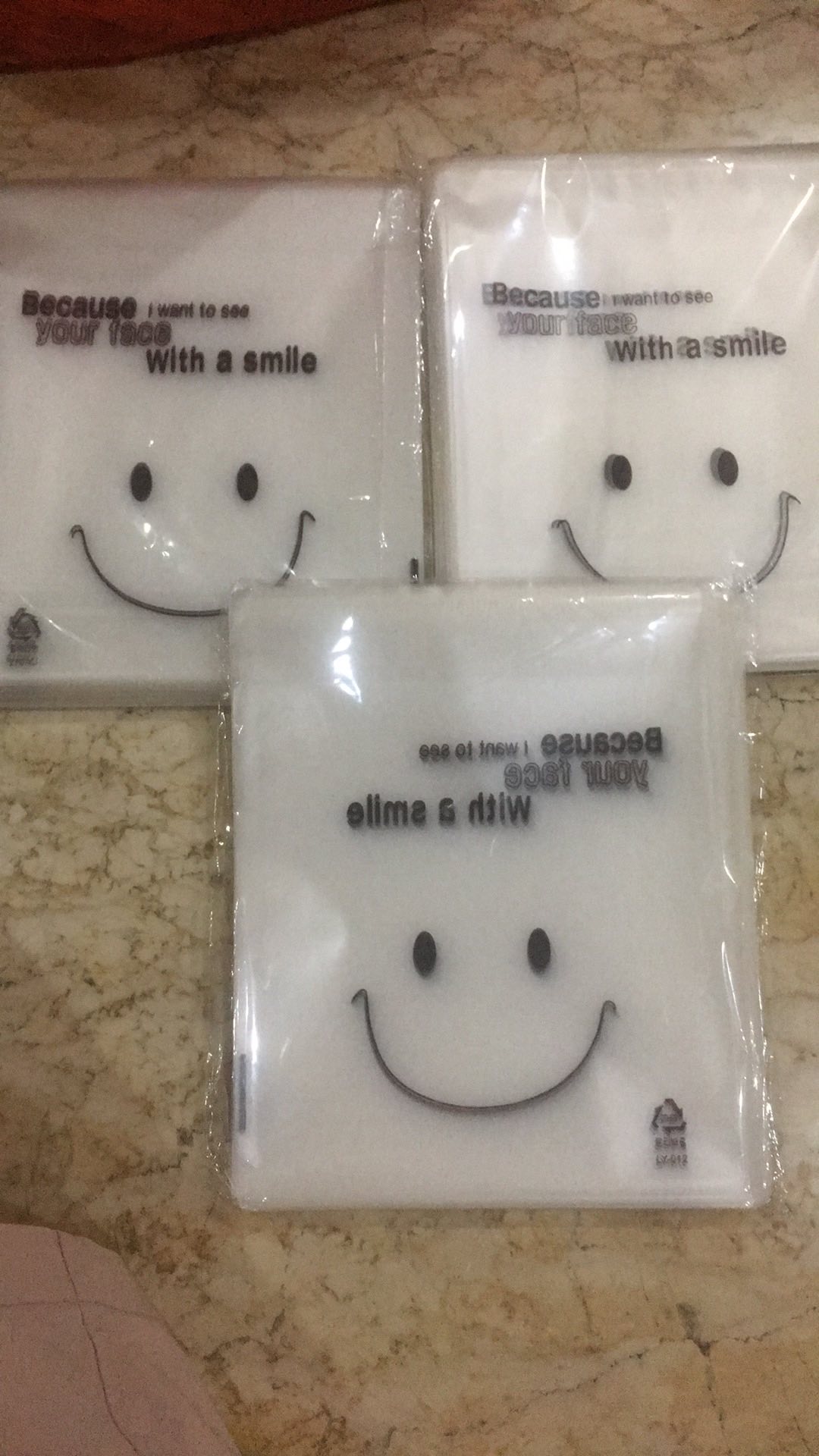 01 100pcs Cetakan Adonan Kue Cookie Desain Smiley Face Bahan Plastik