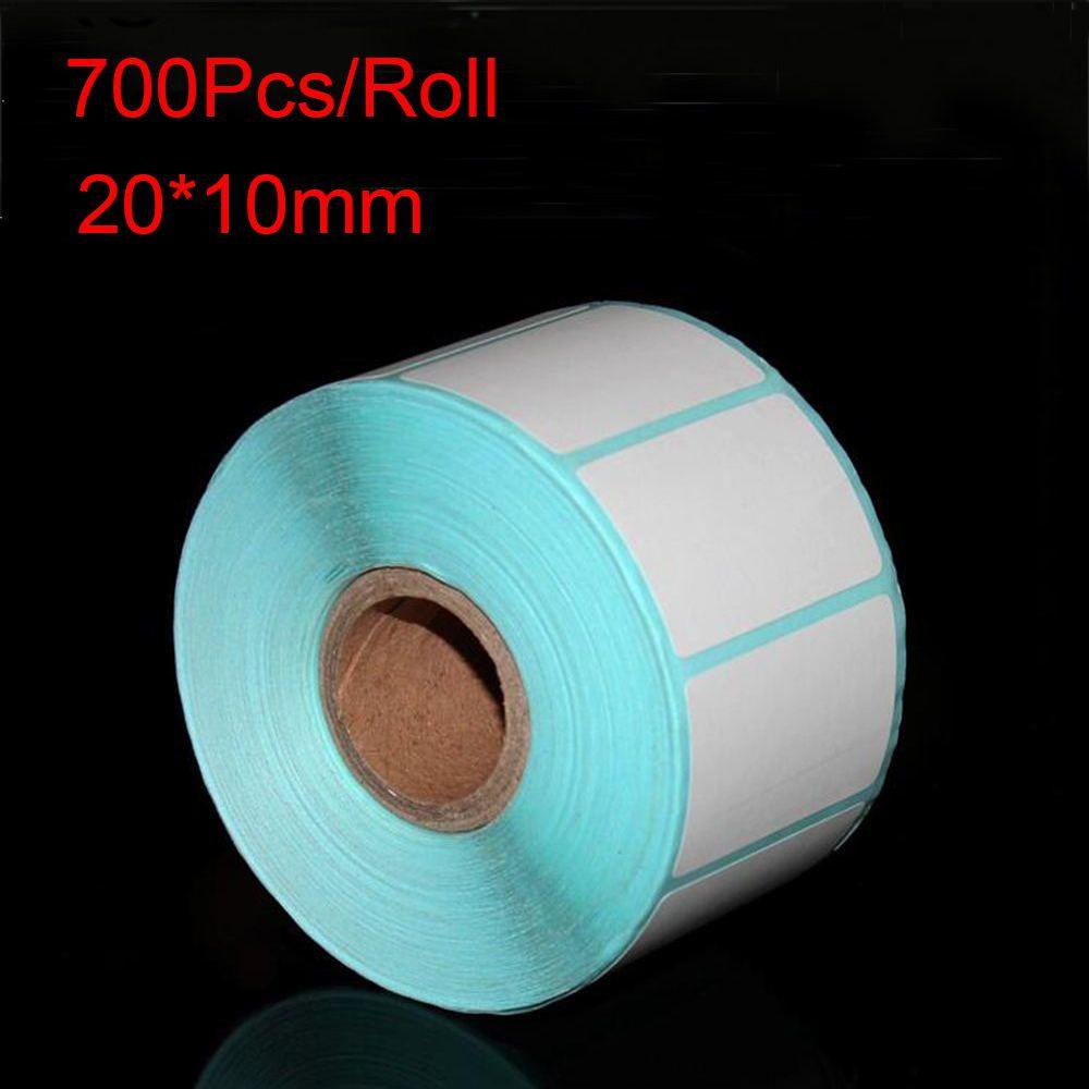 Nanas 700pcs/Roll Thermal Sticker Nyaman Harga Supermarket Tag Kosong Label Paket