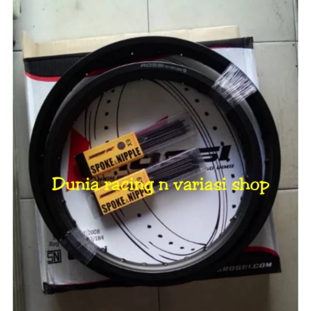 Velg KLX Ring 16 19 Rossi paket sama jari jari