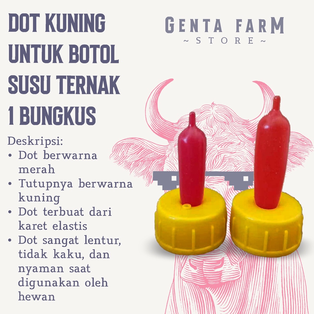 Dot Cempe Anak Kambing Domba Kucing Anjing Dot Silikon