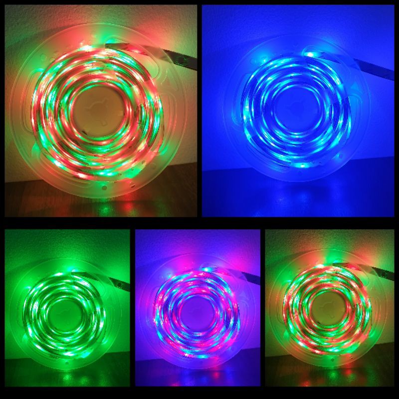 Led Strip RGB Warna- Warni 3528 Flexible 5M water proof