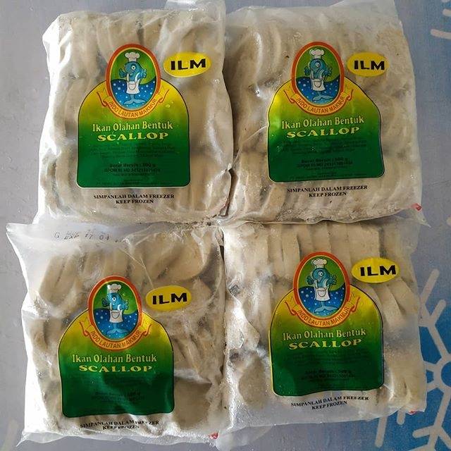 

[FRESH SIAP KIRIM]SCALLOP ILM ISI 33 500g/TERMURAH