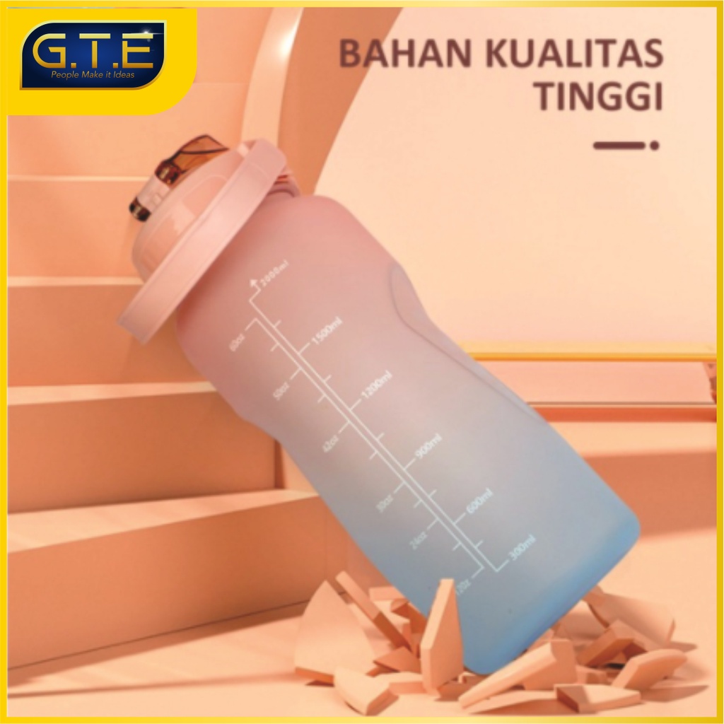 Botol minum 2 liter lucu botol minum kekinian viral