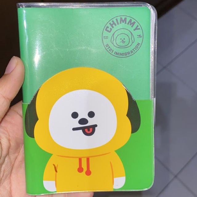 BT21 Chimmy Passport Case (PRELOVED)