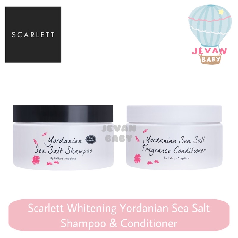 Scarlett Whitening Yordanian Sea Salt Shampoo &amp; Conditioner