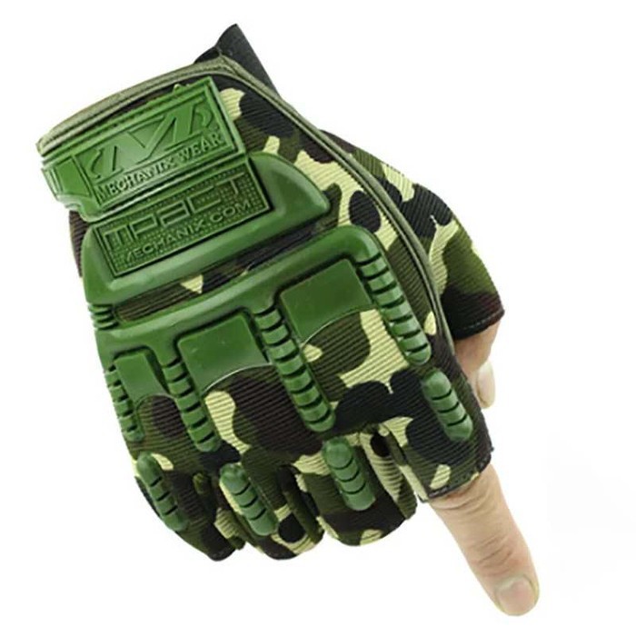 TEBAL Sarung tangan motor setengah jari Mountaineerin