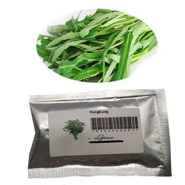Benih bibit kangkung berat 20 gram