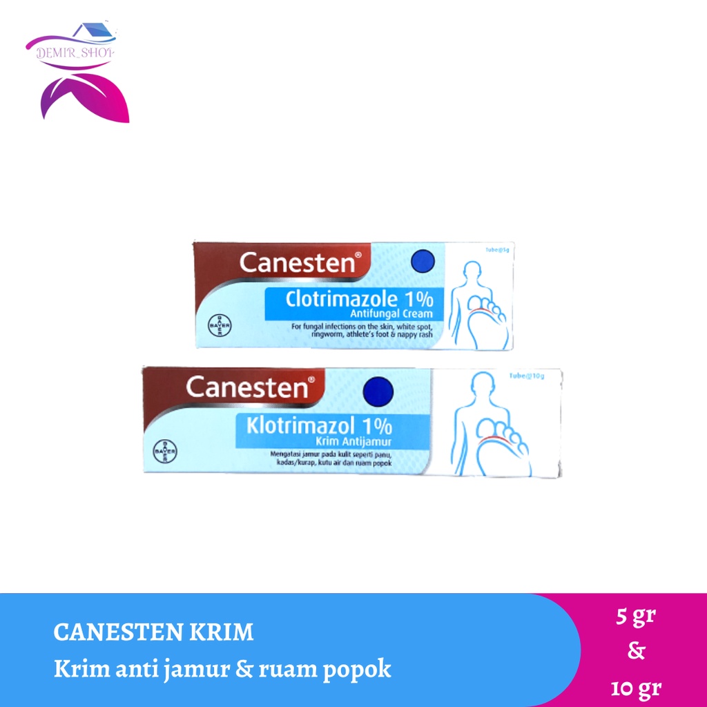 Canesten Cream / Krim Anti Jamur / Panu / Kadas / Kurap