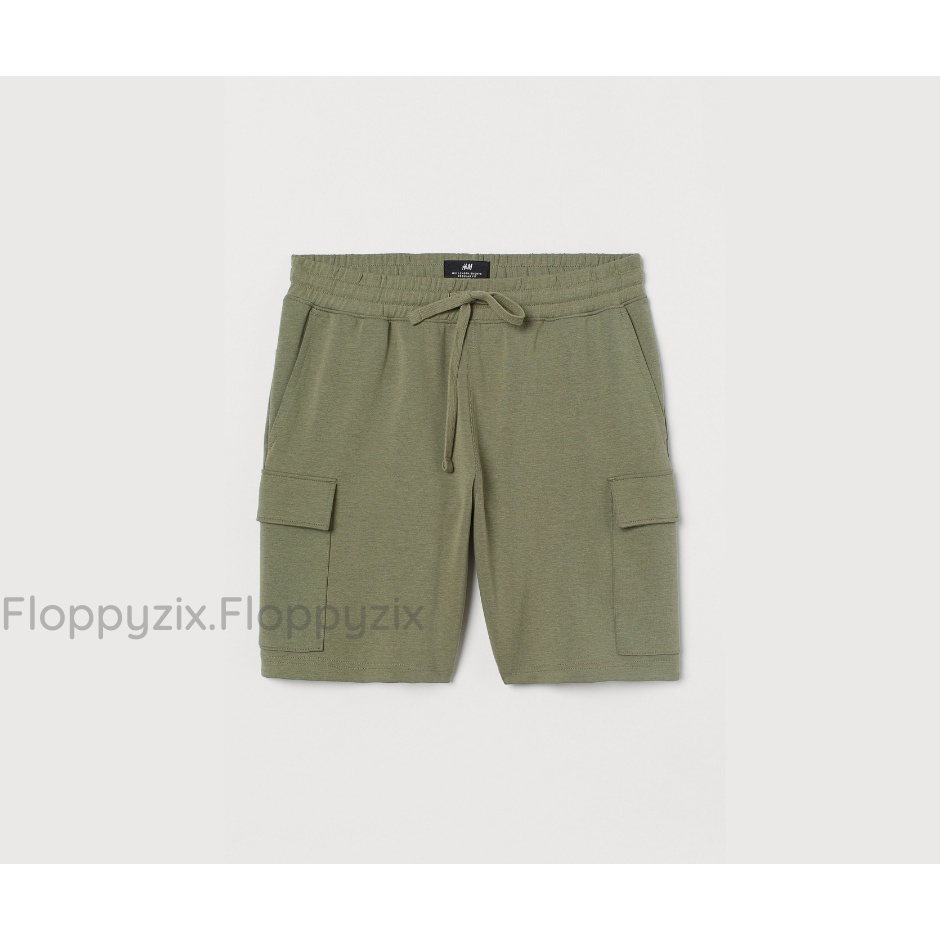 CELANA CARGO PENDEK PLEECE / CELANA CARGO PENDEK PRIA / CARGO BOARDSHORT