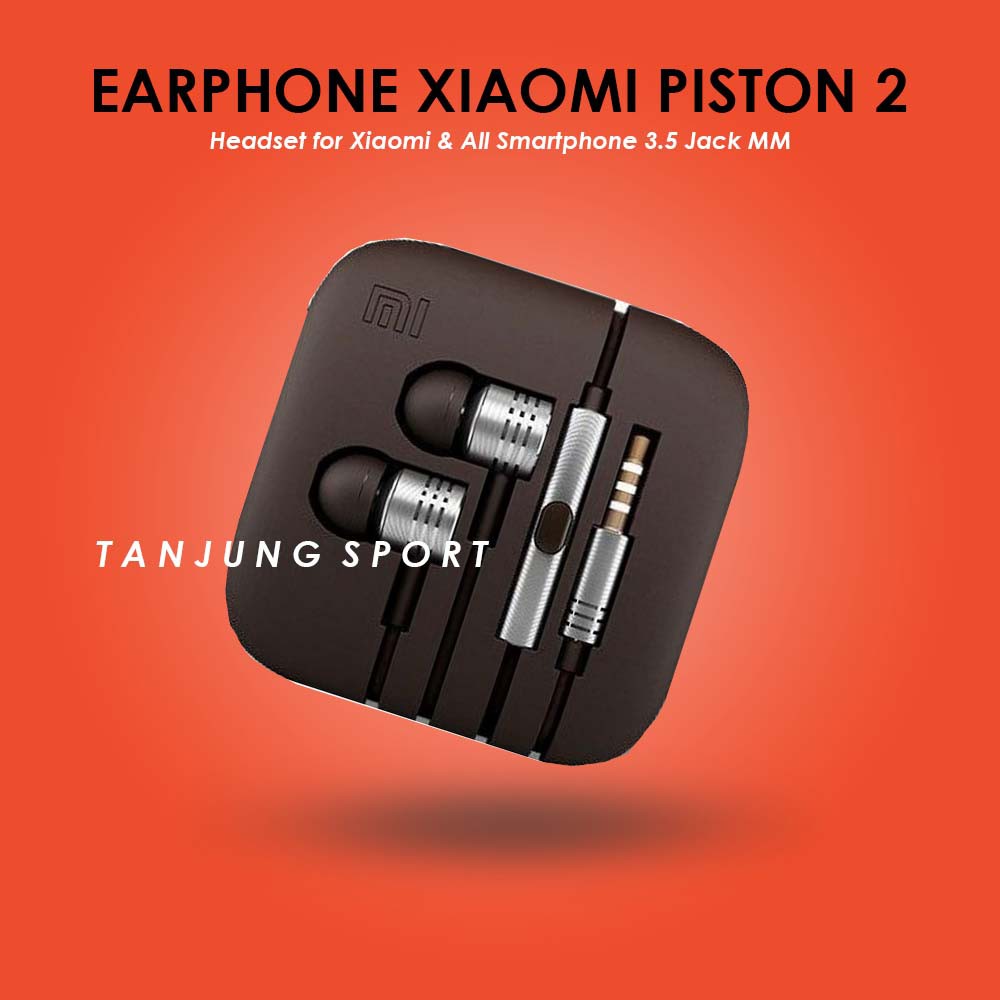 Headset Handsfree Earphone Xiaomi Piston 2 MI Superbass HF