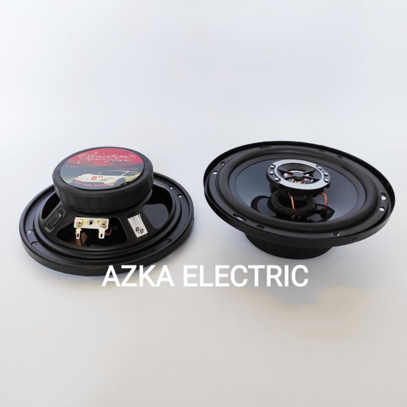 Speaker Pintu Mobil 6 Inch Coaxial 120 Watt Embassy EX-602