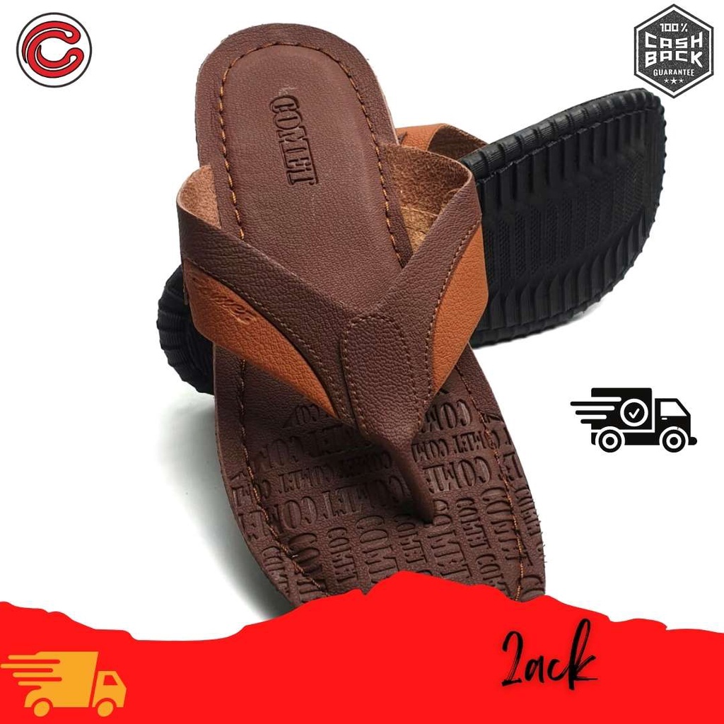 PROMO . BIG SALE Sandal Pria TERLARIS Sandal Comet ZackSeries  100 % Original BRAND RESMI COMET