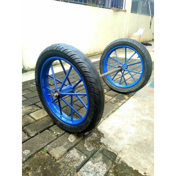 roda gerobak ring 14