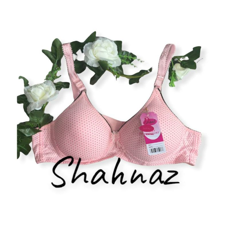 SHAHNAZ Bra Remaja Dewasa BH Katun Motif Bintik