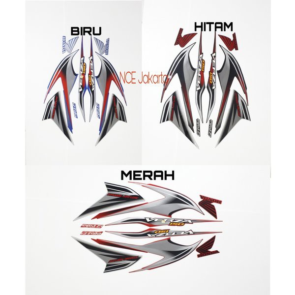 STIKER STRIPING VERZA 2013
