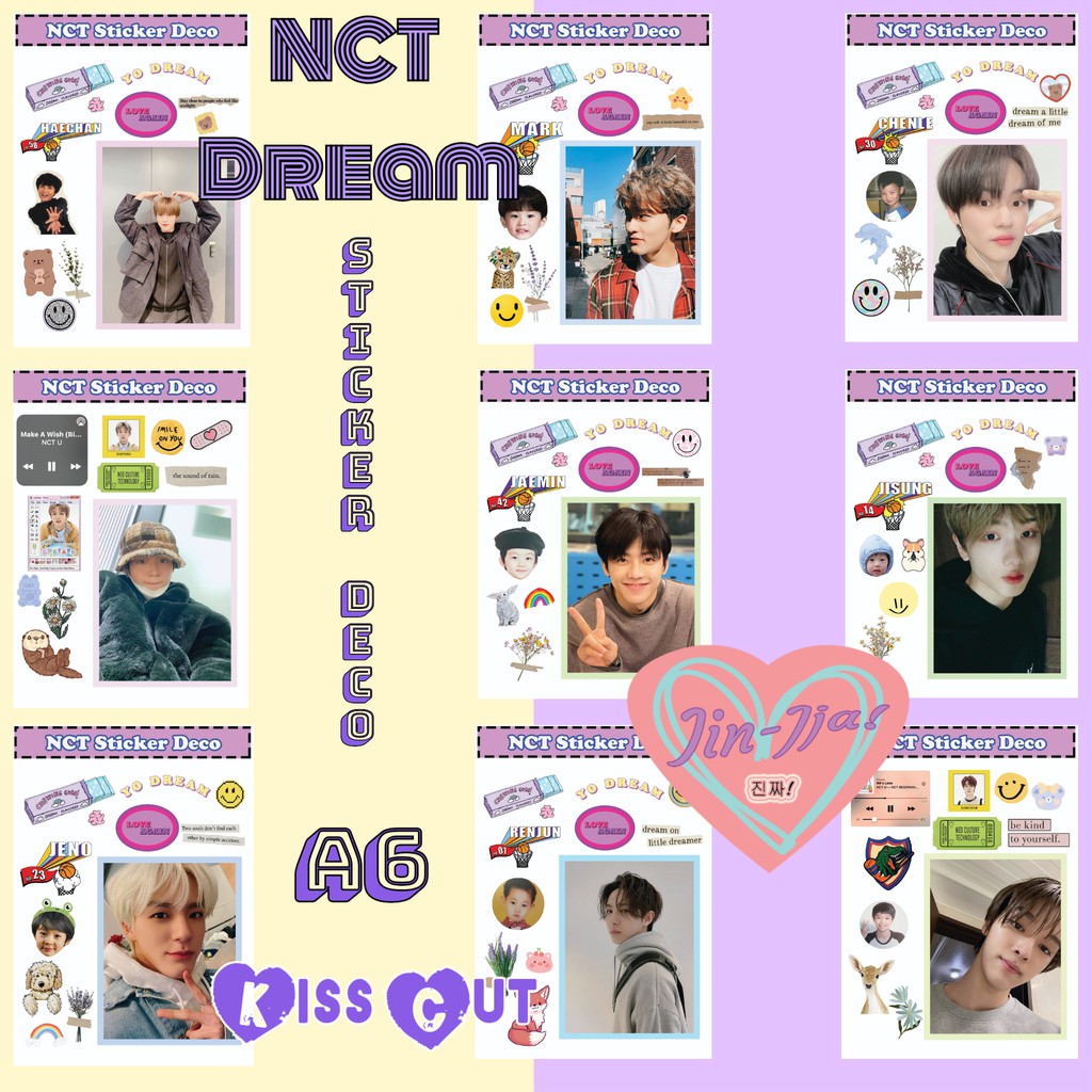 

NCT Dream + SUNGTARO Sticker Deco A6 (Kisscut)