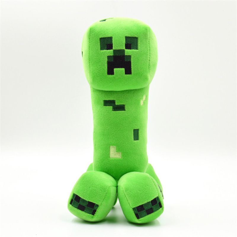 【Spot goods】Minecraft Plush Toys Minecraft Creeper Enderman Wolf Soft Stuffed Kids Xmas Gift Game