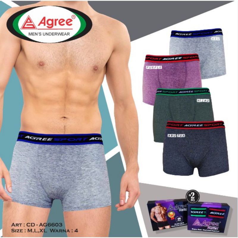 CD Agree AG-6603 Boxer 1 box isi 2 pcs