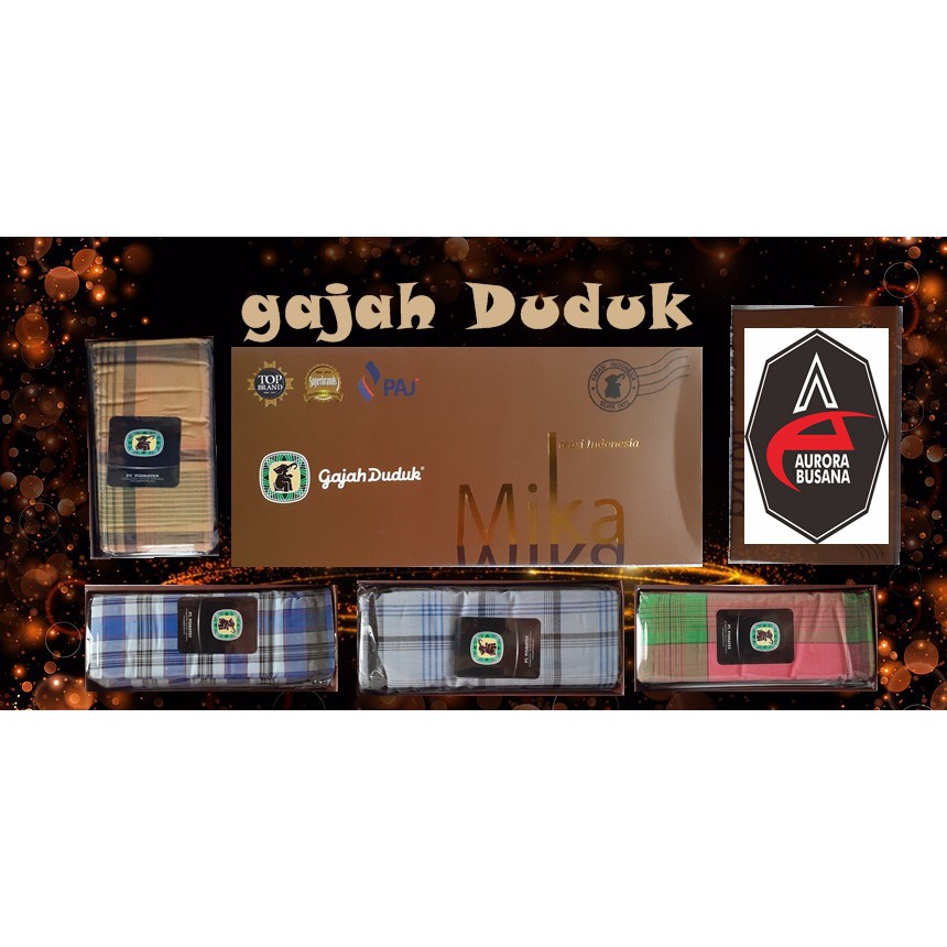 Sarung gajah Duduk MIKA