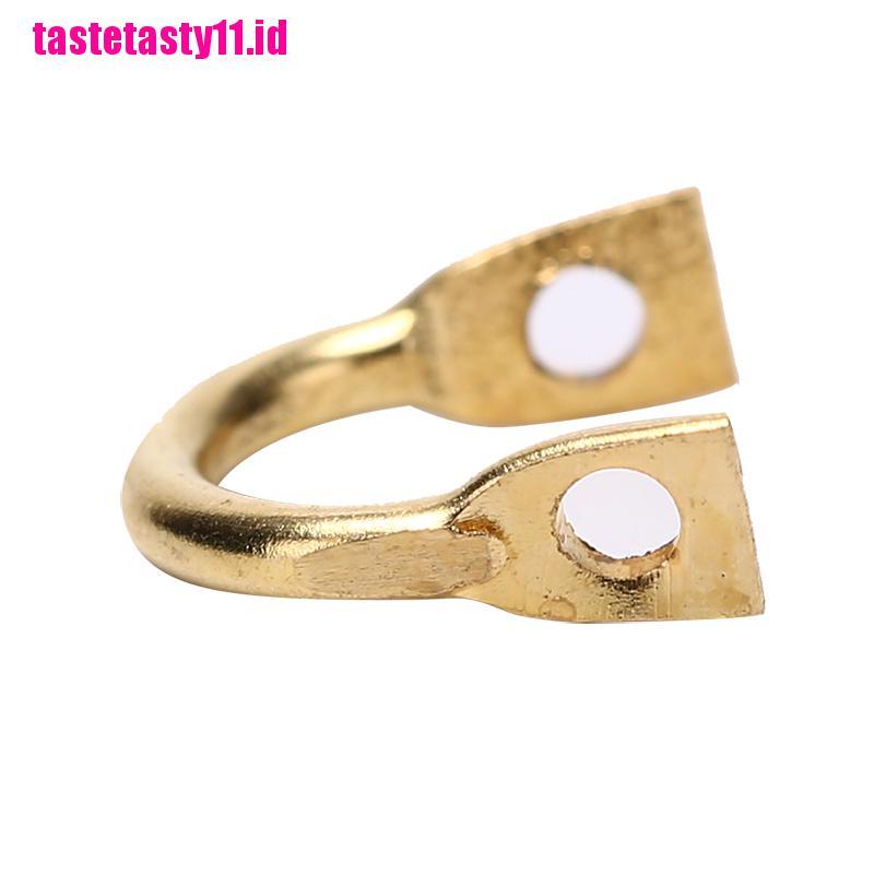 (TTID) Spinner Clevises Mudah Digunakan #3 50 Pcs / Pak Nikel Buatan USA