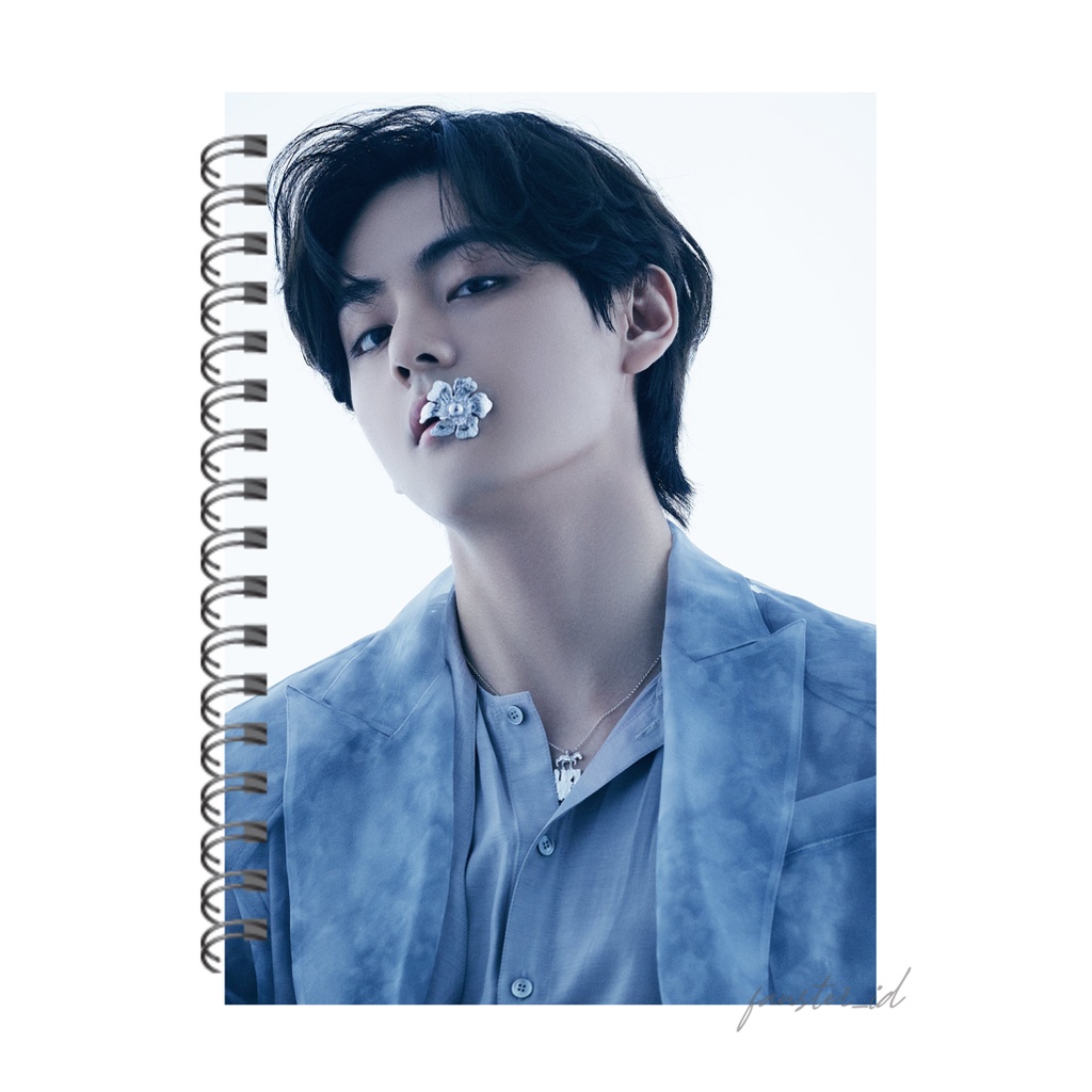 

Notebook Spiral Ring Motif BTS