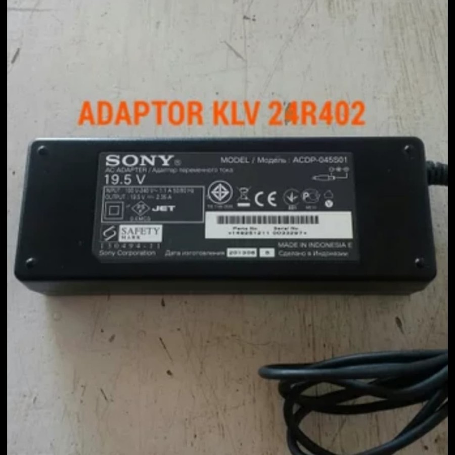 Adaptor Power Supply PSU Original Sony 24R402A 24R402