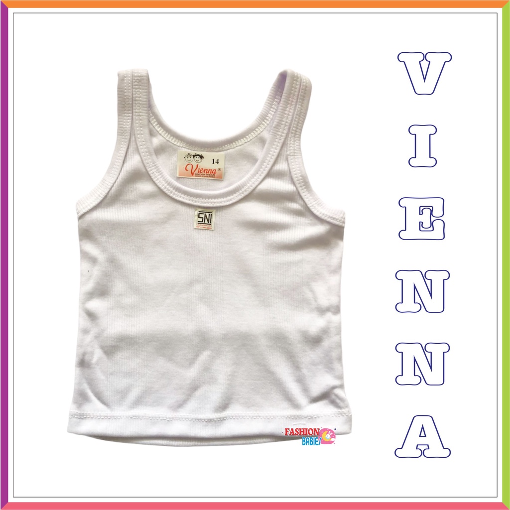 VIENNA SINGLET ANAK PUTIH / KAOS DALAM ANAK PREMIUM SNI