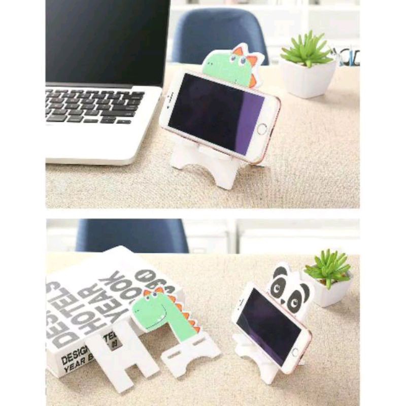 Stand Hp karakter Penyangga HP motif kartun Lucu Sandaran HP stand phone holder universal