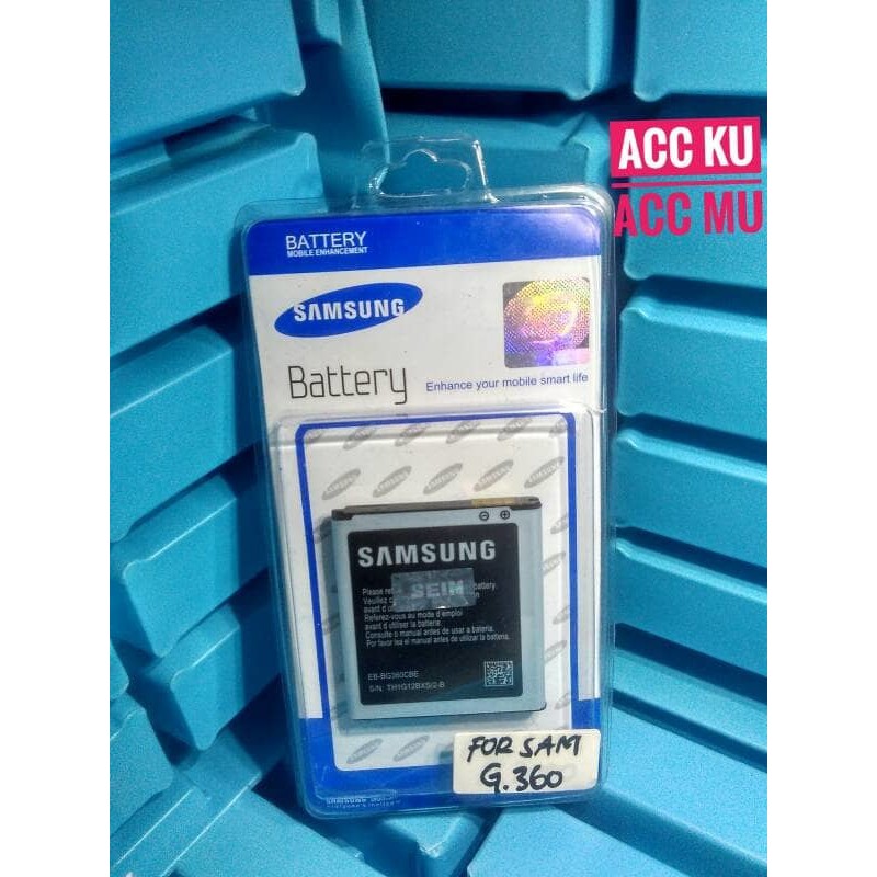 BATERAI SAMSUNG G360 BATTERY SAMSUNG GALAXY J2 GALAXY CORE PRIME ORIGINAL 99%