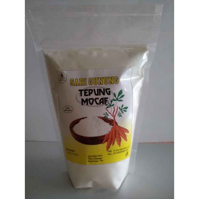 

TEPUNG MOCAF PRODUK UMKM -PATI 500 GRAM