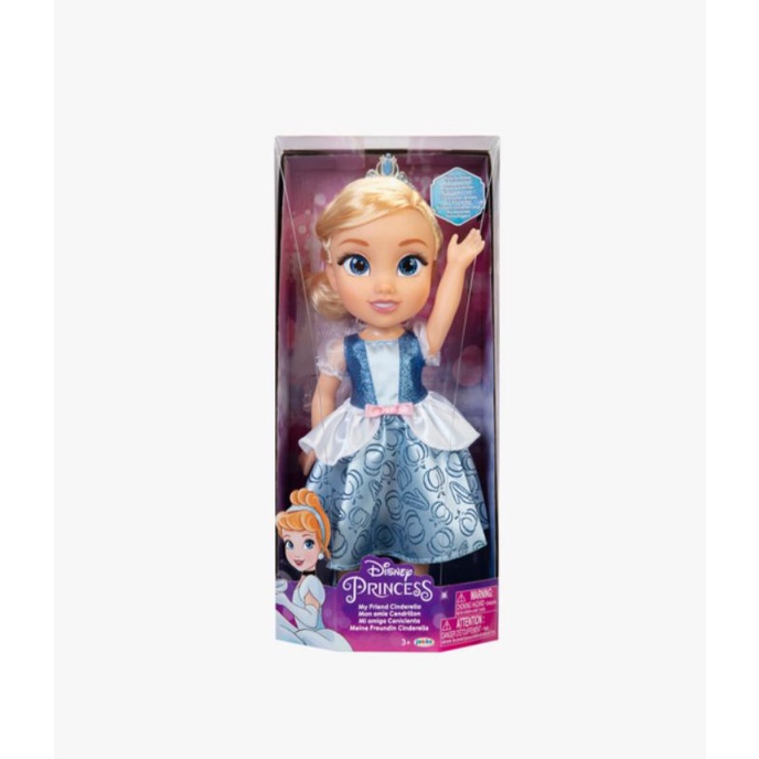 disney jakks princess cinderella ukuran boneka 38cm besar boneka princess cinderella