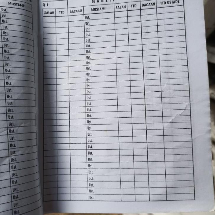 

⛄3.15 Sell Buku setoran hafalan Santri alfatah temboro NEW #Shopeehaul