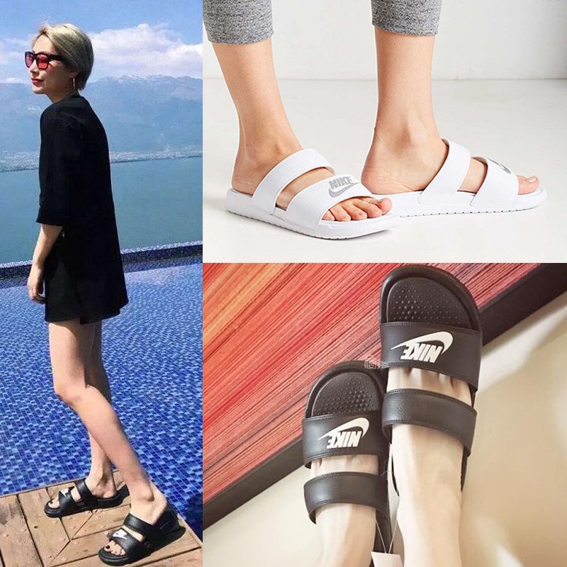 nike benassi duo ultra black