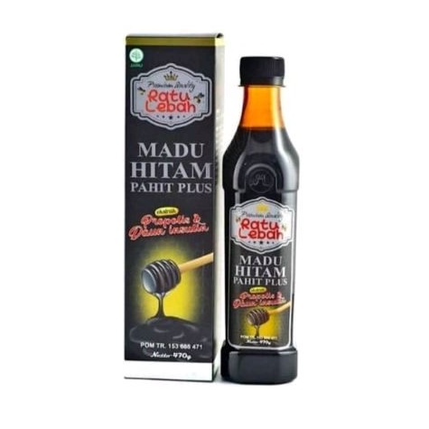 MADU HITAM PAHIT RATU LEBAH Plus PROPOLIS