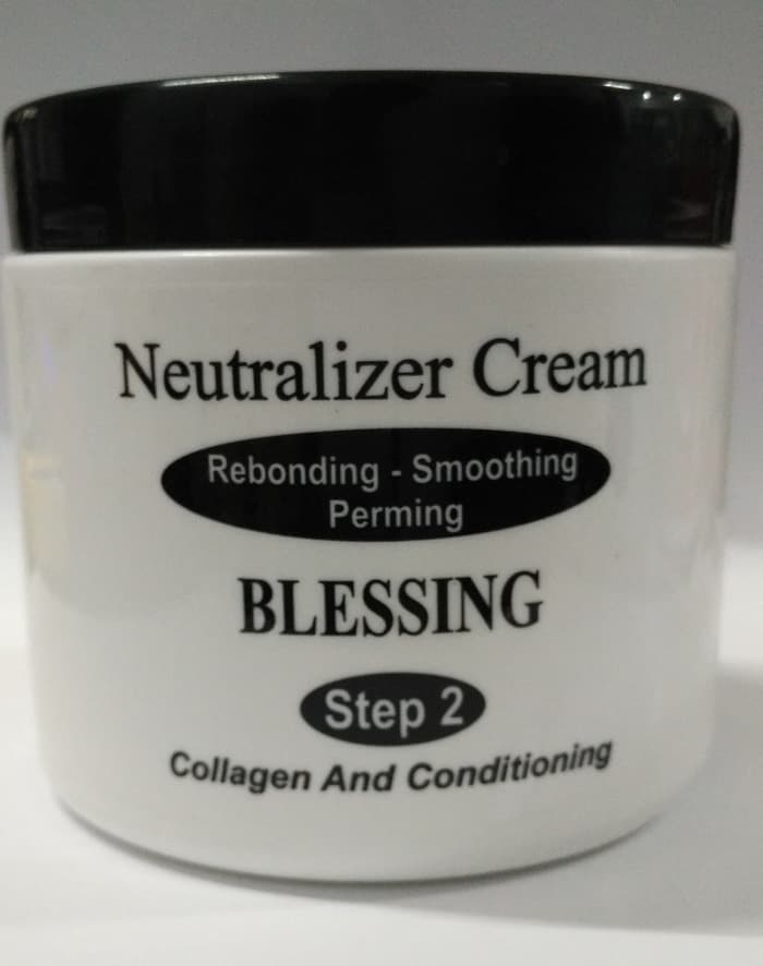 Blessing Neutralizer Cream 500gr - Rebonding Smoothing Perming Rambut