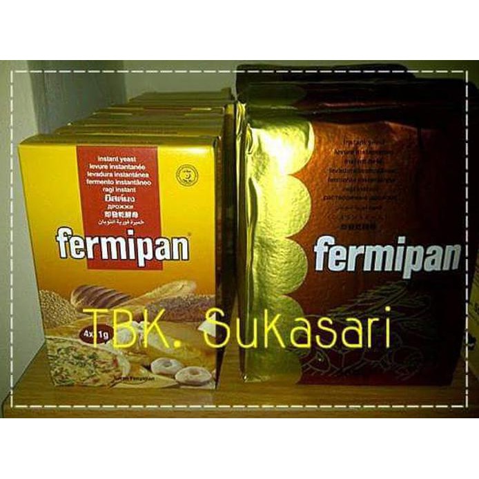 

Feemipan yeast 500r . Ragi instant