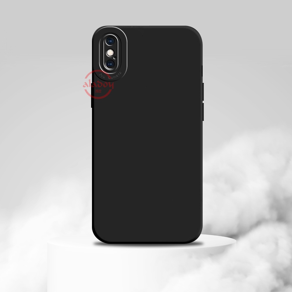 Soft Case Iphone XS Iphone X Case Liquid Silicone Pro Camera Premium Casing