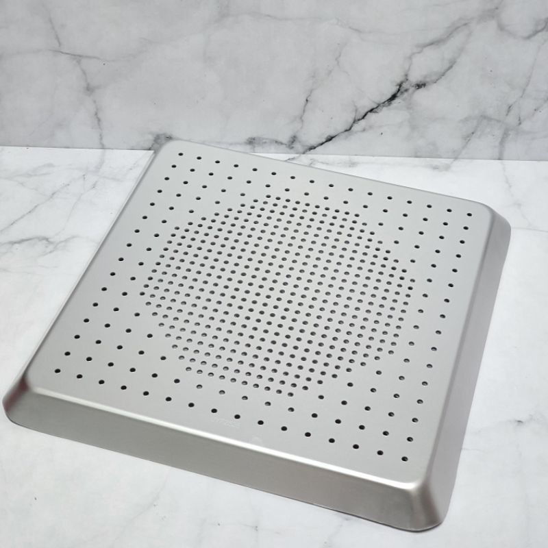 Square Perforated Baking Tray / loyang kue kering lubang bolong