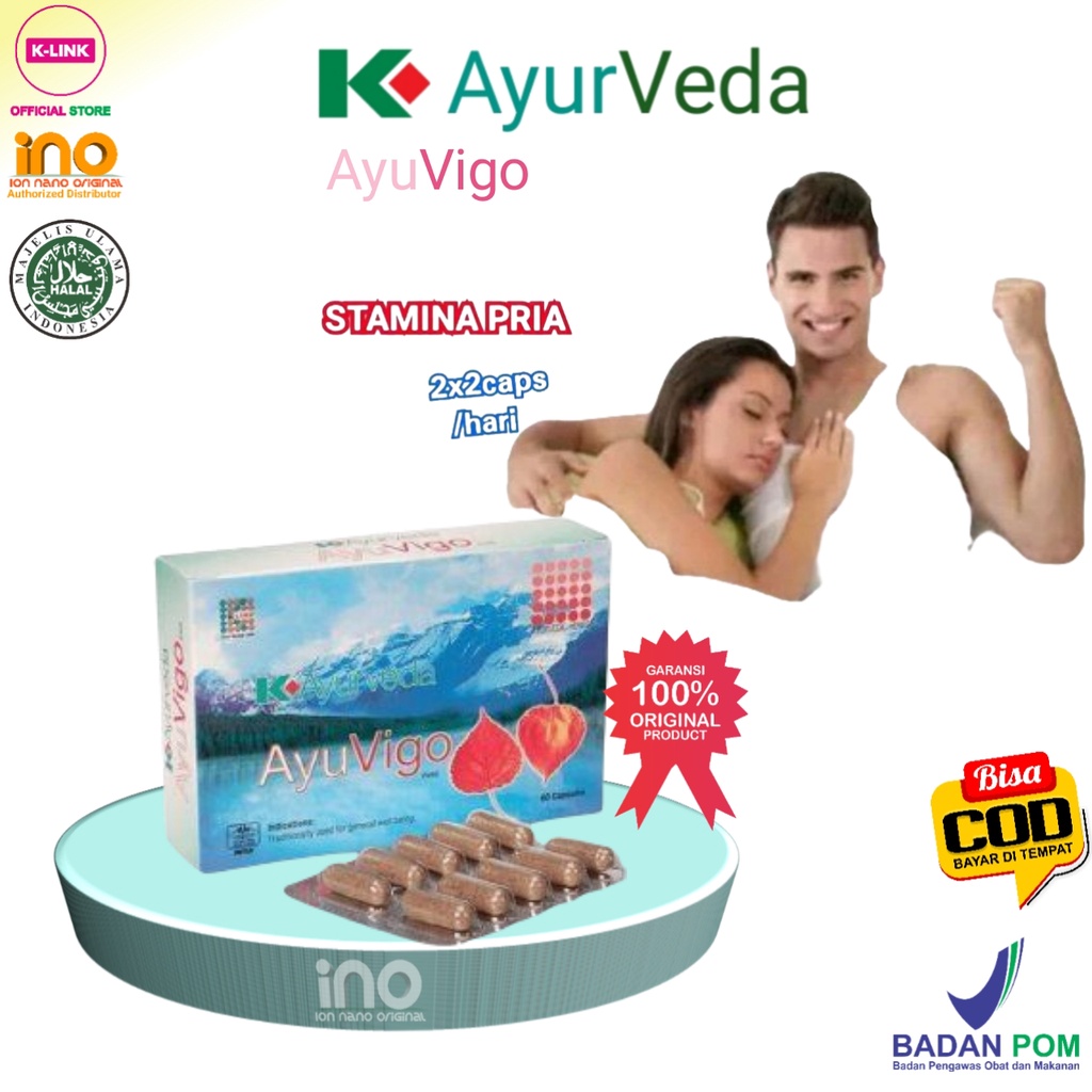 

AYURVEDA ORIGINAL K LINK AYUVIGO UNTUK STAMINA PRIA