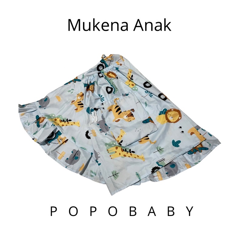 ( BISA COD ) Mukena Anak Motif Lucu / Mukenah Anak (FREE POUCH)