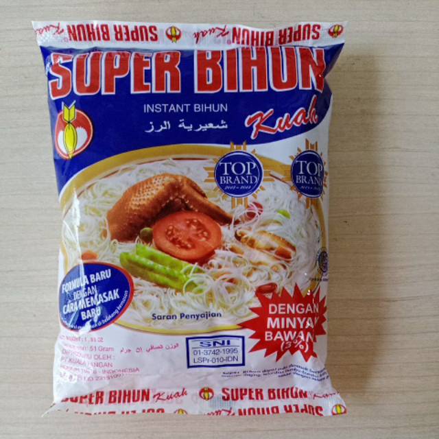 Jual SUPER BIHUN BIHUN INSTANT KUAH SUPER BIHUN KUAH Shopee Indonesia