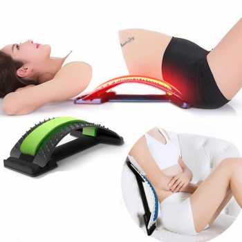 Alat Terapi Pijat Sakit Pinggang Amkee Sandaran Lumbar Spinal Support - H00310