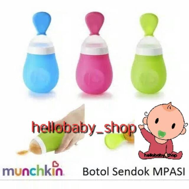 MUNCHKIN SQUEEZE ( Botol Sendok)