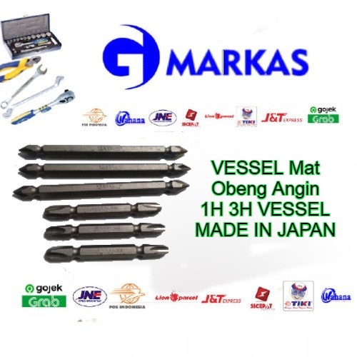 VESSEL Mata Obeng Angin 1H 3H VESSEL MADE IN JAPAN