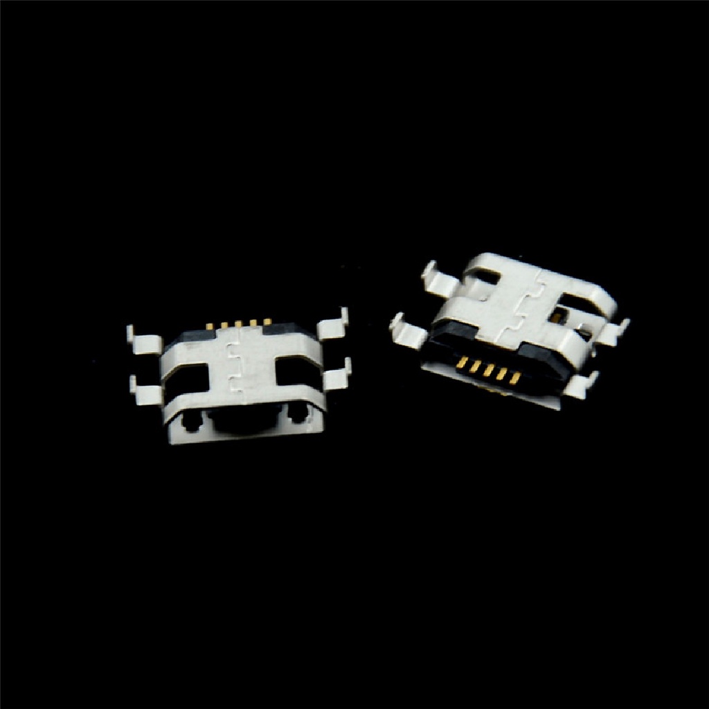 20 Pcs Konektor Soket Jack Charging Micro Usb 5 Pin Tipe B Female