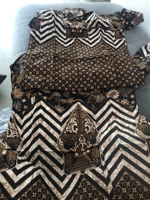 Batik Couple Tunik Wayang Gunungan