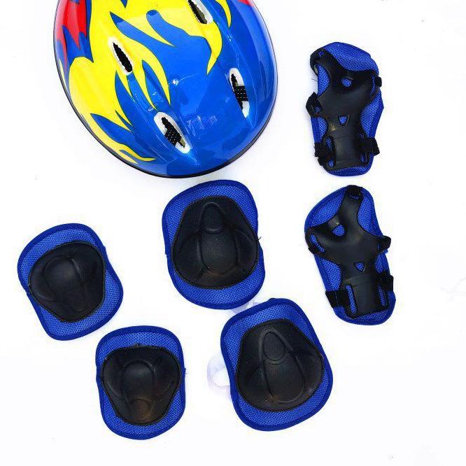 ➥ HELM SEPEDA ANAK FULLSET HELM+DEKER BALANCE BIKE HELM PUSH BIKE KIDDAILY ☃